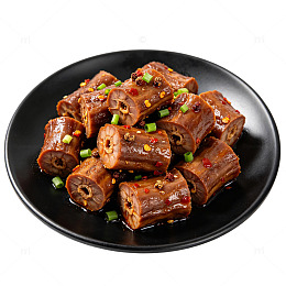 美味卤鸭脖美食摄影素材