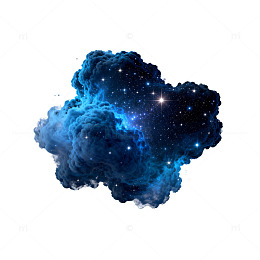 宇宙风星云星空高清背景素材