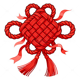矢量风中国结传统吉祥装饰设计素材