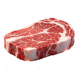 写实风新鲜牛排肉块3D模型素材