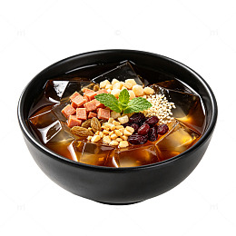 冰粉甜品美食摄影素材