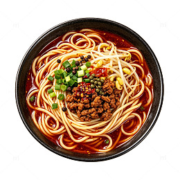 麻辣拌面美食