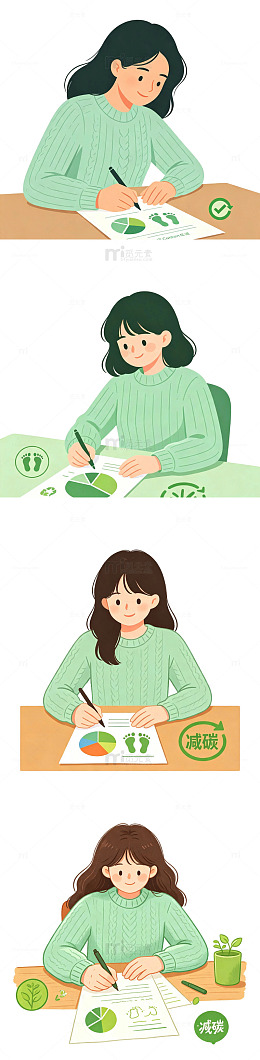 碳足迹，家庭减碳，低碳记录