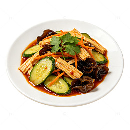 凉拌菜美食素材