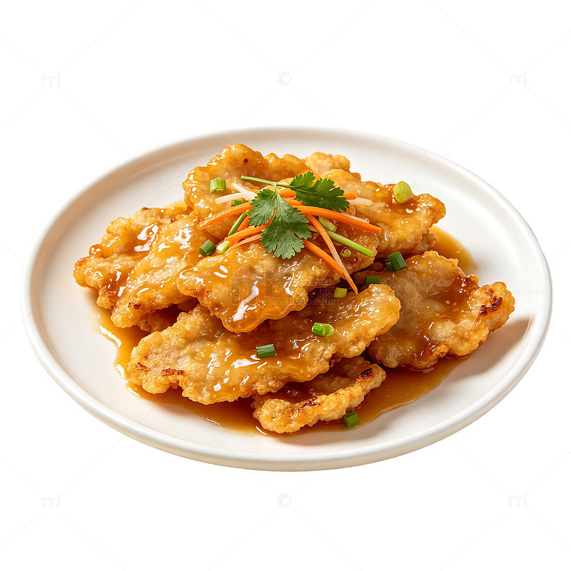 炸猪排美食小吃