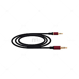 极简风音频连接线产品设计素材
