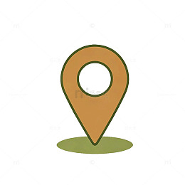 简约风地图定位图标矢量素材