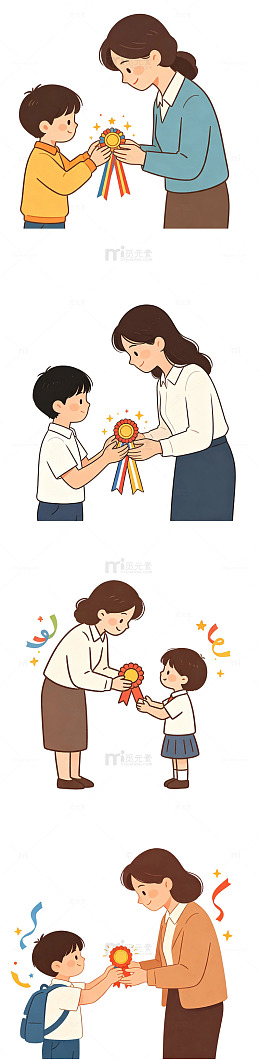 小徽章，教师节礼物，学生致敬