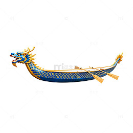卡通风，格龙舟节日设计素材