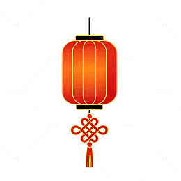 矢量风春节灯笼中国结设计素材