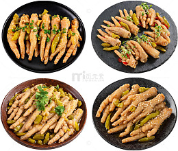 美食摄影鸡爪菜肴高清图片素材