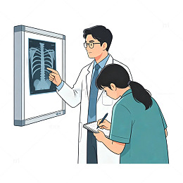 医学影像，阅片灯，医生教学