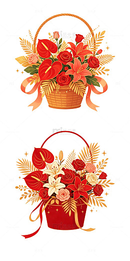乔迁花篮，高端花篮，开业花材