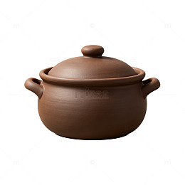 陶艺风传统砂锅器皿设计素材