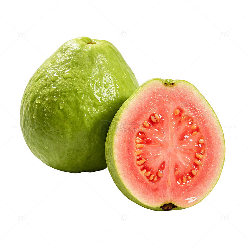 红心绿皮番石榴