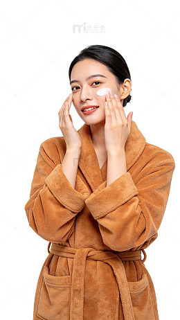 写实风女性护肤美容设计素材