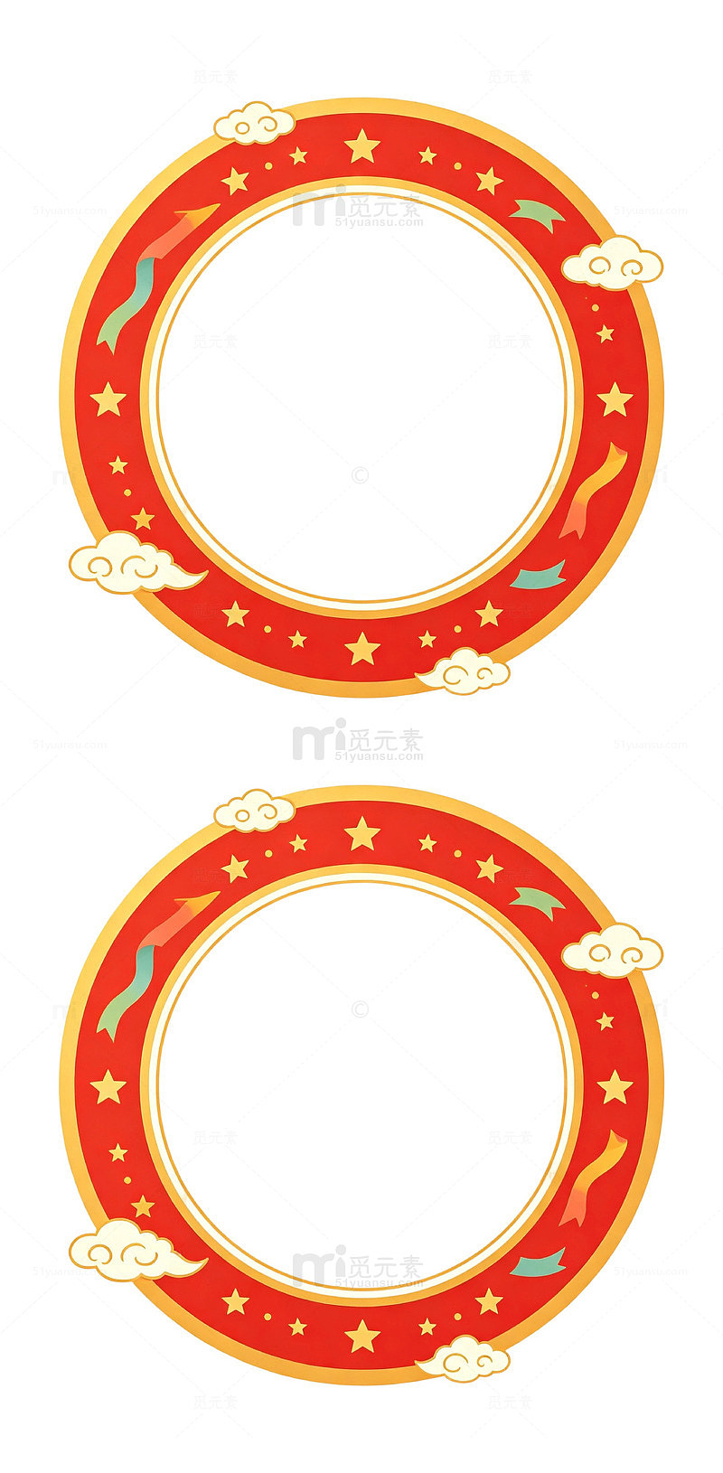 圆角标签 矩形边框 空白底框
