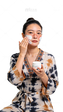 简约风女性护肤场景设计素材