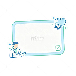 健康服务 体检卡 医护人物