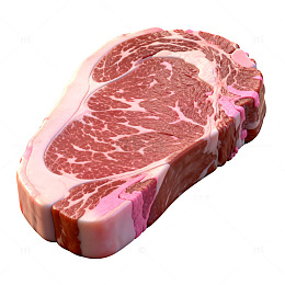 写实风牛排肉块高清素材