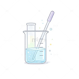 玻璃烧杯 试管 滴管