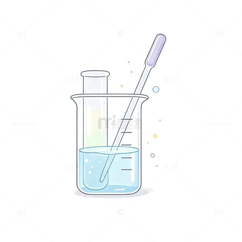 玻璃烧杯 试管 滴管