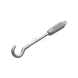 简约风金属挂钩工具设计素材