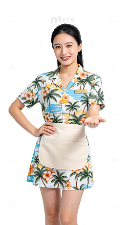 酒店服务人员女性职业人物设计素材