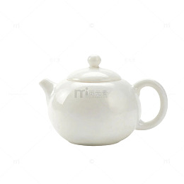白色茶壶茶具