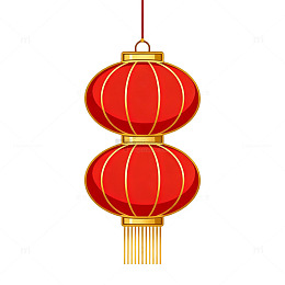 矢量风春节红灯笼设计素材