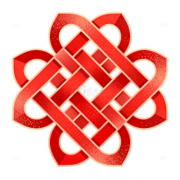 矢量风中国结传统纹样设计素材
