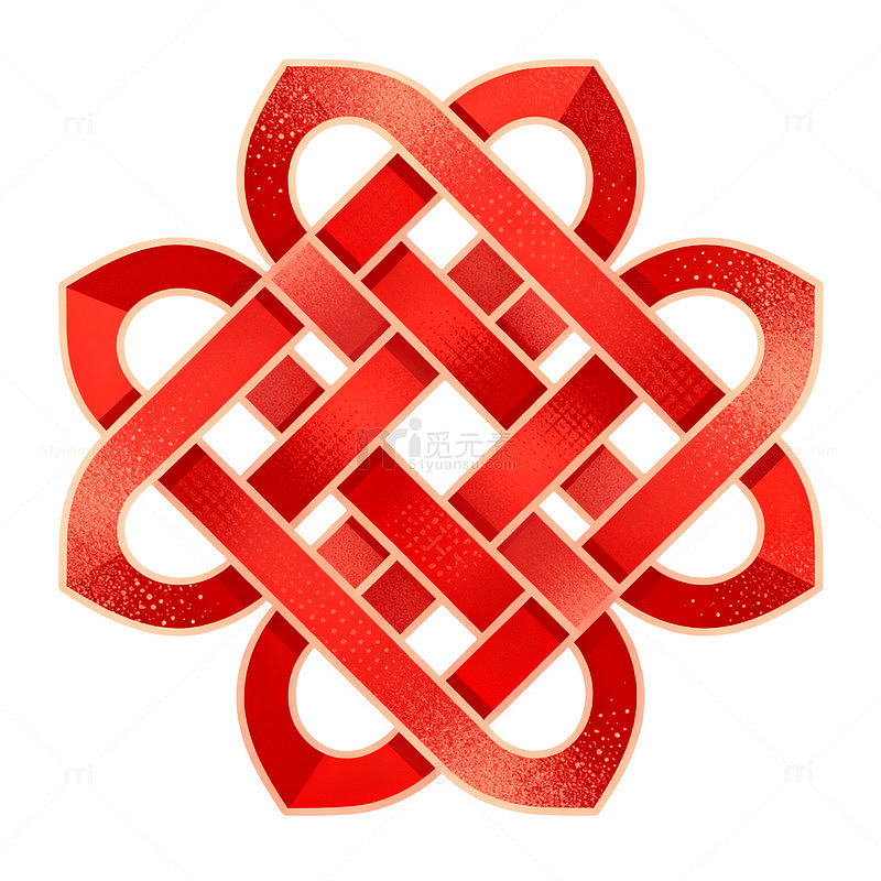 矢量风中国结传统纹样设计素材