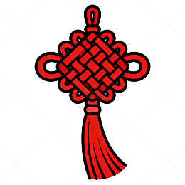 矢量风中国结传统装饰设计素材