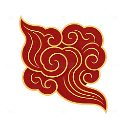 祥云纹样图案素材