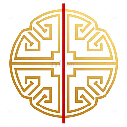 中式风格传统回纹图案设计素材