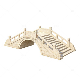 中式石桥建筑素材