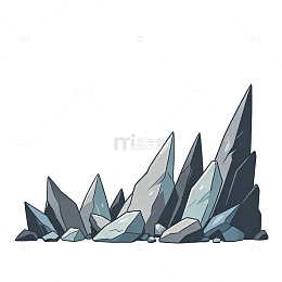 尖石阵 悬崖底石