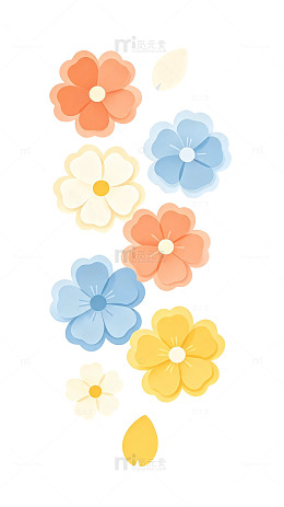 小花瓣 层叠花瓣
