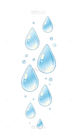 小水滴 水滴装饰