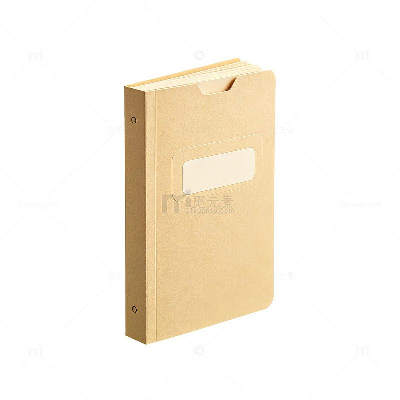 简约风文件夹办公用品设计素材：：