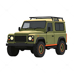 越野车 硬派 SUV 越野汽车