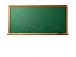 矢量风教室黑板教学设计素材